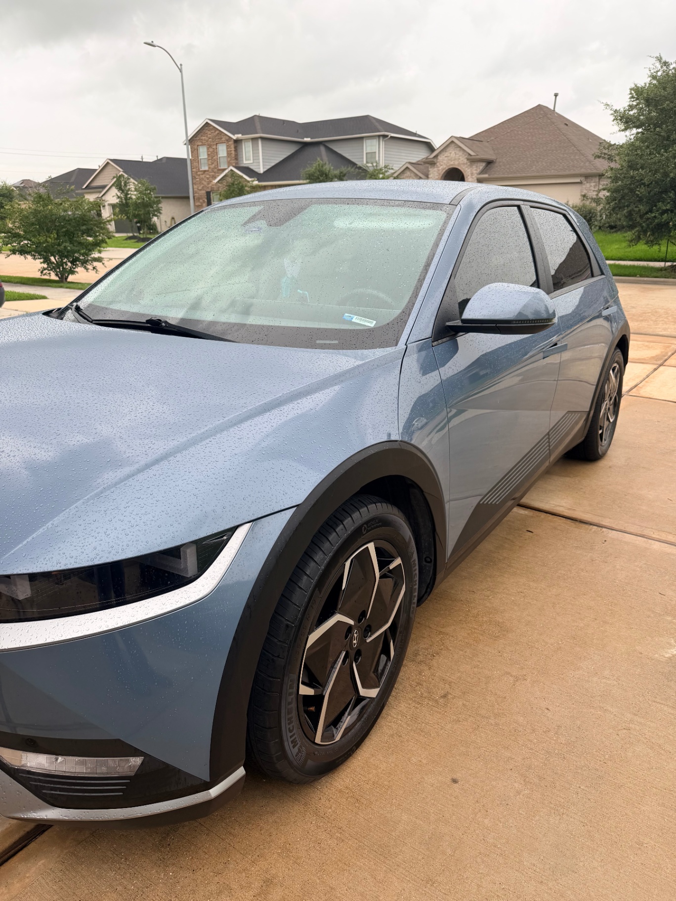 Finished exterior detail