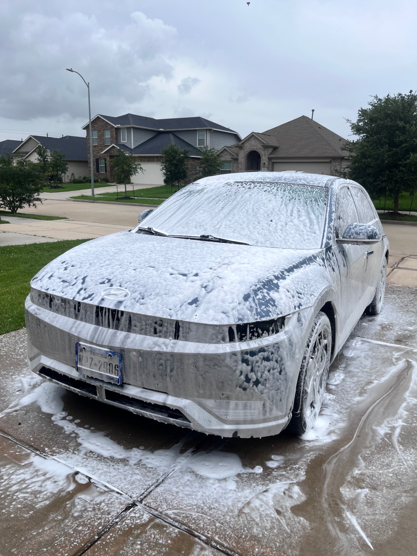 Foam cannon pre-wash